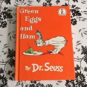 Green Eggs And Ham Dr. Seuss Book (Hardcover, 1988)